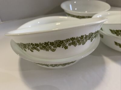 Corelle SPRING BLOSSOM CRAZY DAISY Green Flowers 26-Pc Set