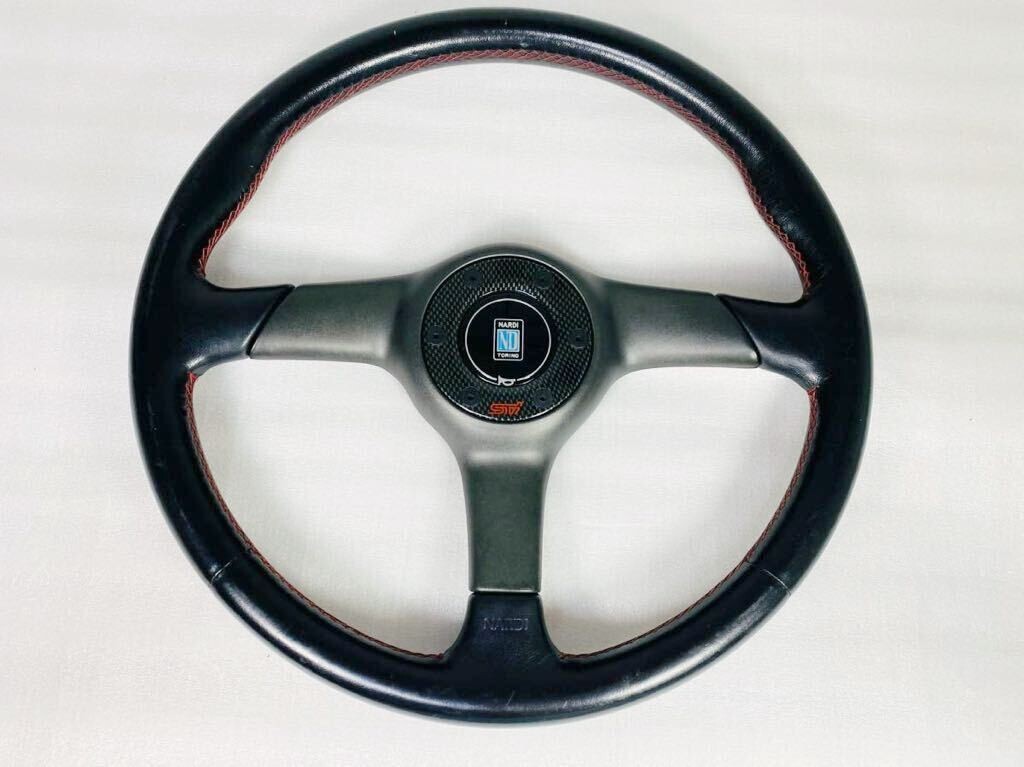 Classic Nardi Leather Steering Wheel For: Subaru Impreza GC8 GF8