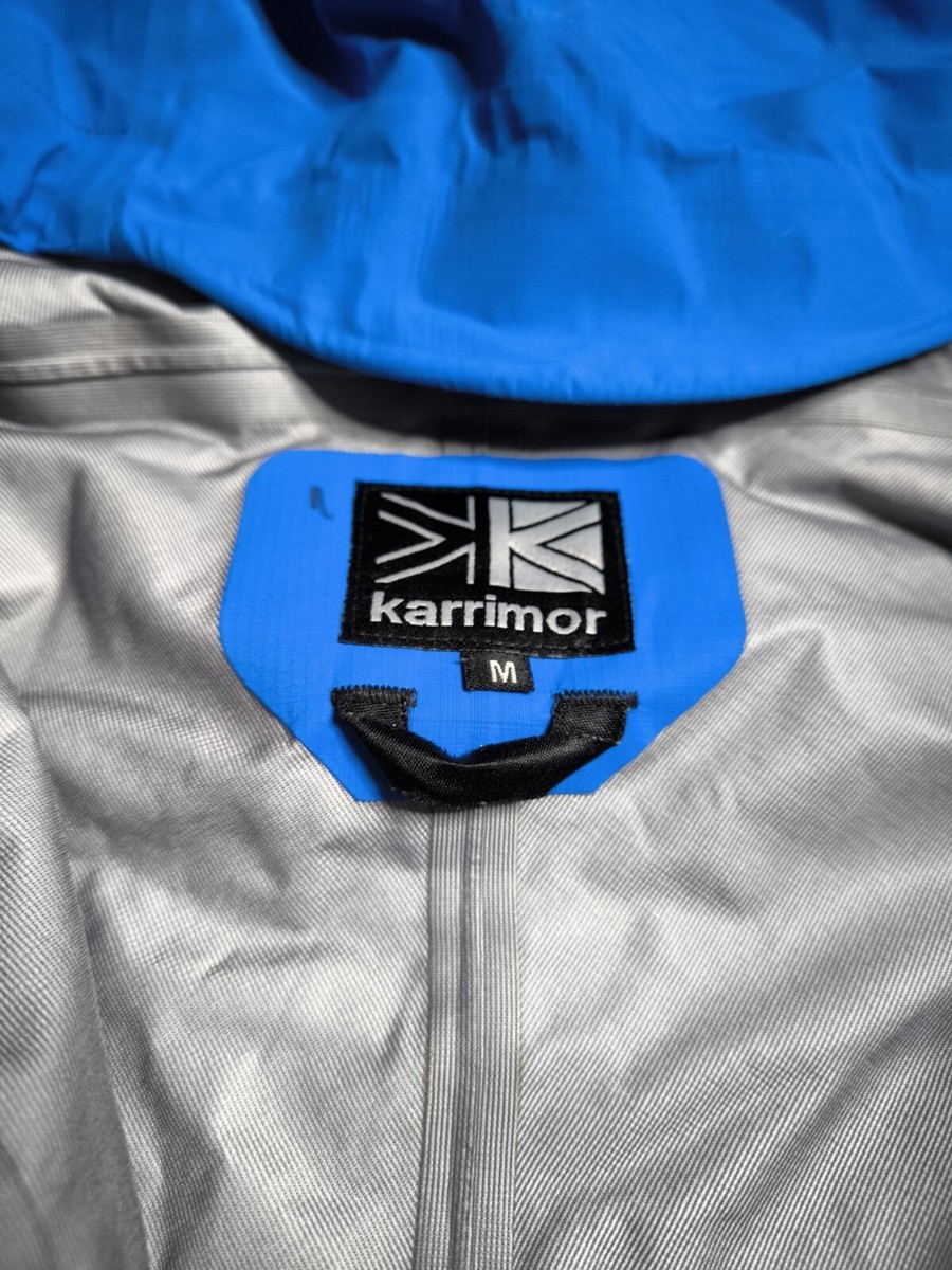 Men's Karrimor Elite Waterproof Jacket Size M YKK Outdoor Hiking