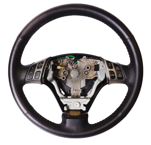 MOMO Steering Wheel Full Speed 348mm Deep 90mm Leather Japan