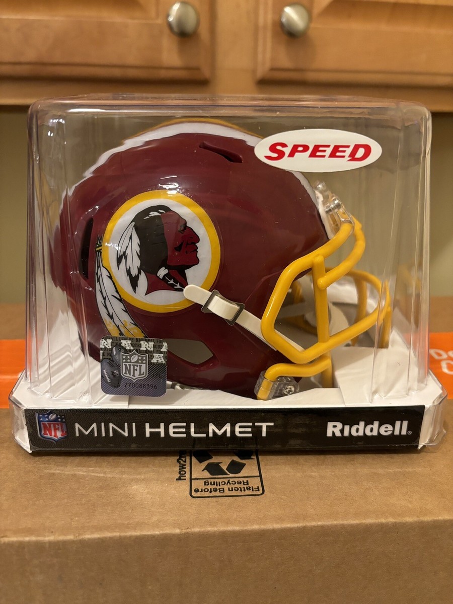 Washington Redskins Custom Mini Football Helmet Riddell Speed With
