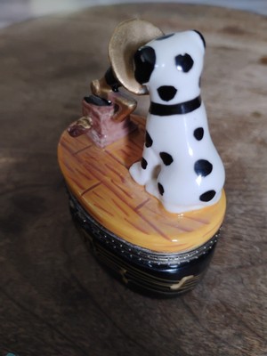 Vintage RCA Victor TRINKET BOX Nipper Dog His Master's Voice