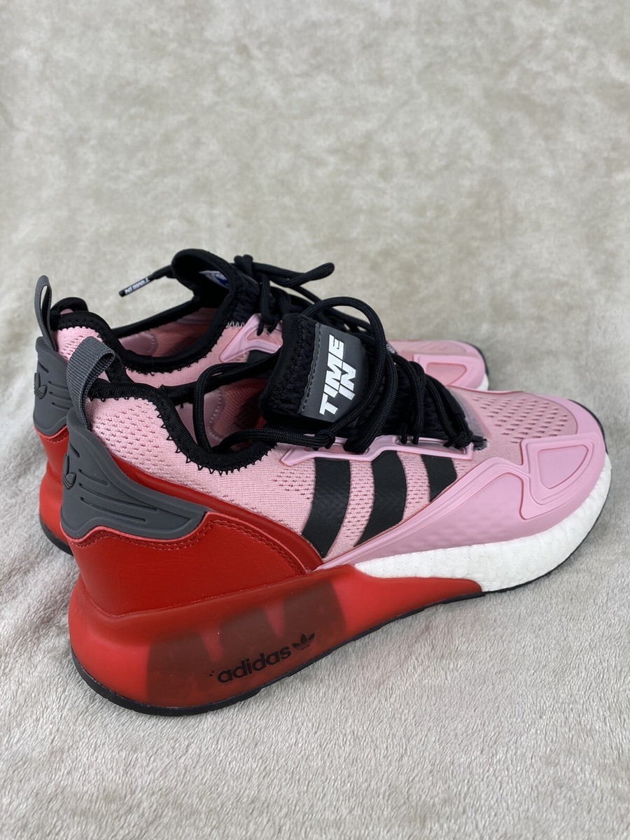 adidas x Ninja ZX 2K Boost Men's Size 9 True Pink White Core Black