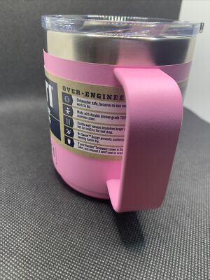 YETI POWER PINK!!! Rambler 10oz Coffee Mug NWT!! IN HAND!! See