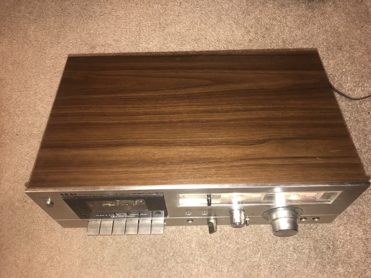 Akai GXC-706D Vintage Cassette Deck Nice condition - Parts Not