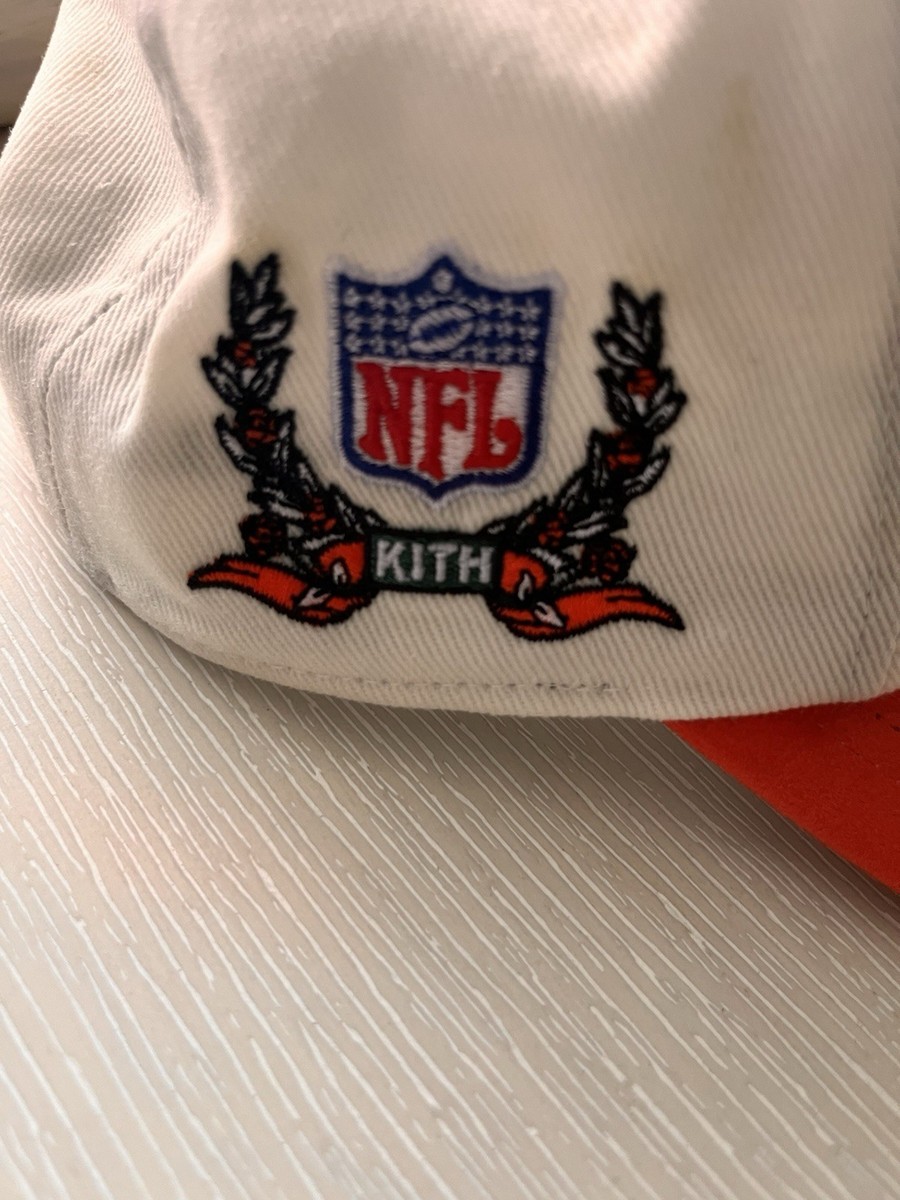 Kith ✖️47 NFLマイアミドルフィンズフランチャイズLSキャップ Kith