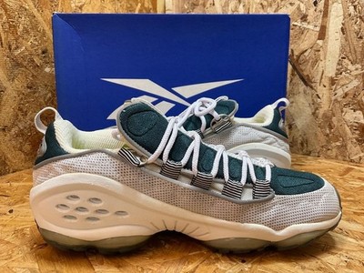 Vtg90's Reebok Dmx Run White Green Onyx Citron 1-37066 Men Us9.5