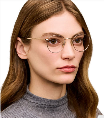 OLIVER PEOPLES COLERIDGE OPTICAL 47mm in Antique Gold OV1186 MSRP