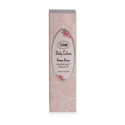 Sabon Green Rose Body Lotion Cream 50 ml 1.66 fl.oz Enriched With