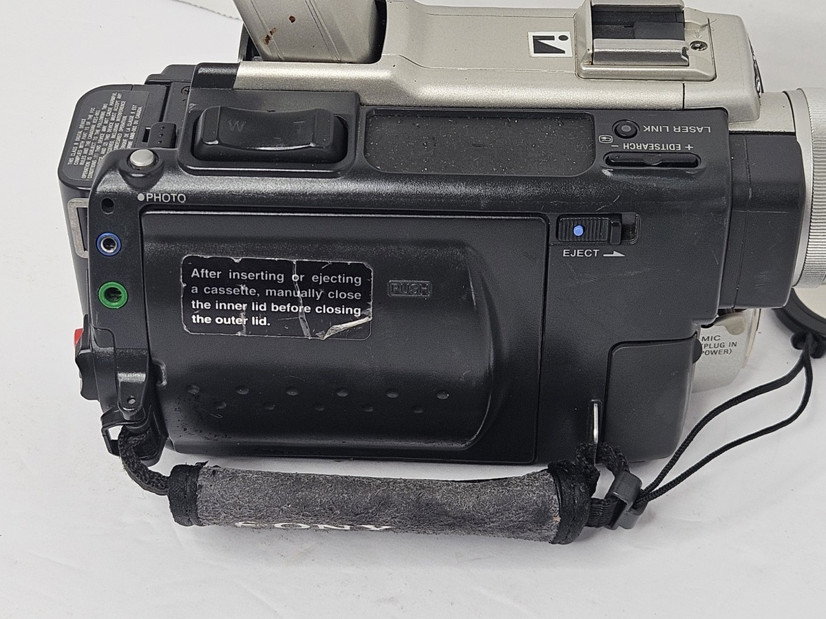 Sony DCR-TRV9 Mini DV Handycam Silver Handheld Digital Camcorder
