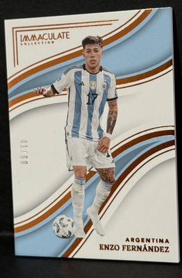2023-24 Panini Immaculate Collection Argentina Enzo Fernandez