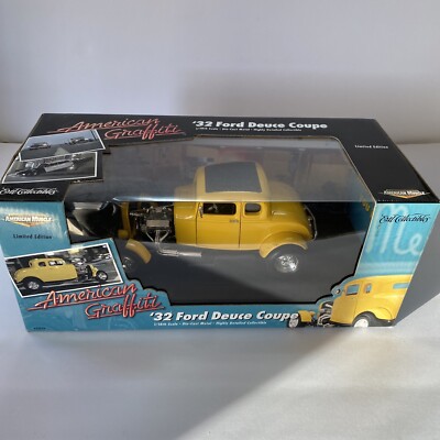 ERTL 1932 Ford Deuce Coupe American Graffiti Movie 1:18 Scale