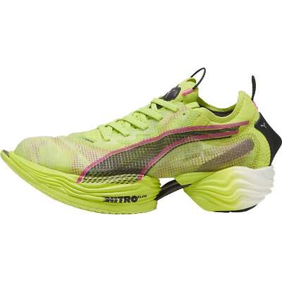 Puma Fast-R Nitro Elite 2 Womens Running Shoes Green Lightweight