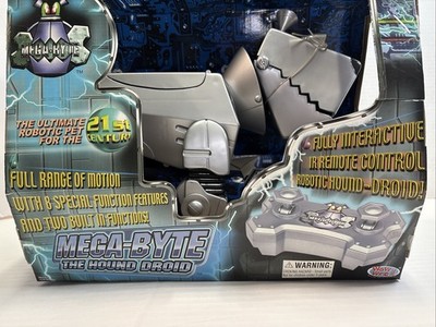 WOW Wee Original Mega-byte The Hound Droid Robot Vintage 1999 No
