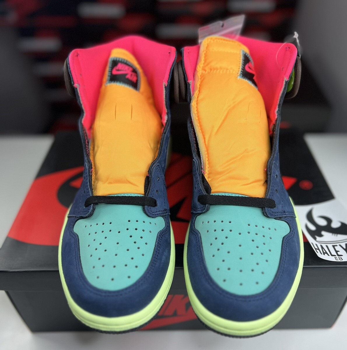 Size 9.5 - Jordan 1 Retro High Tokyo Bio Hack for sale online | eBay
