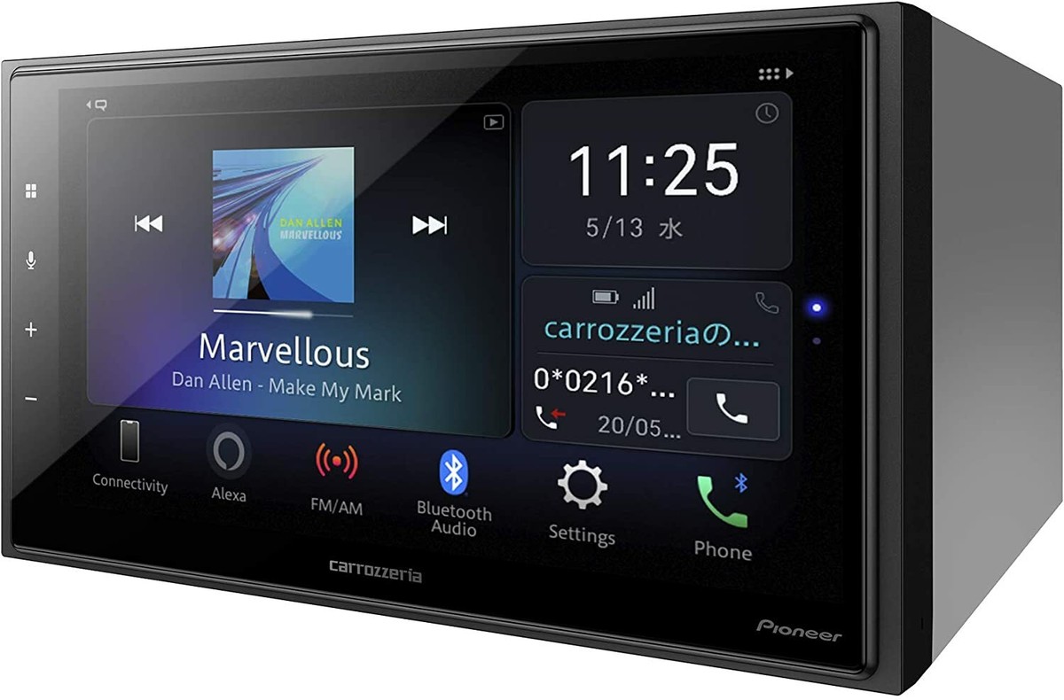 carrozzeria Pioneer DMH-SZ700 Car Audio Main Unit Amazon Alexa