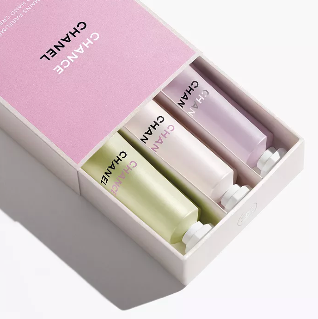 CHANEL CHANCE Perfumed Hand Creams Set Trio NEW IN BOX, 100