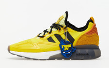 Size 9.5 - Ninja x adidas ZX 2K Boost Time In - Yellow Legacy Gold