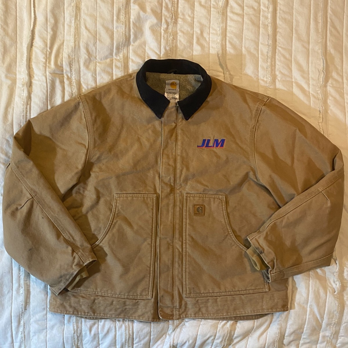 Vintage Carhartt Jacket Mens XL Brown Dearborn J164 CML Duck