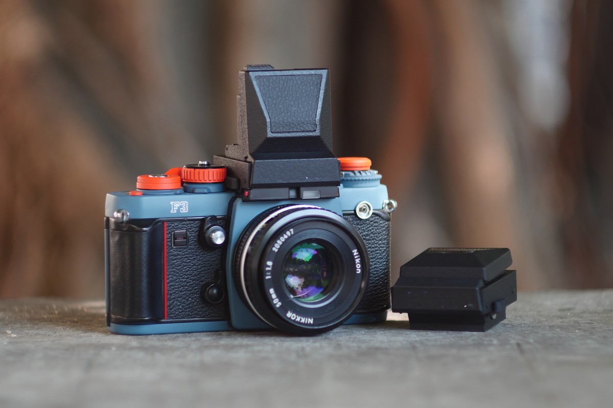 New Nylon 3D Printed DW-3 Waist Level View Finder for Nikon F3