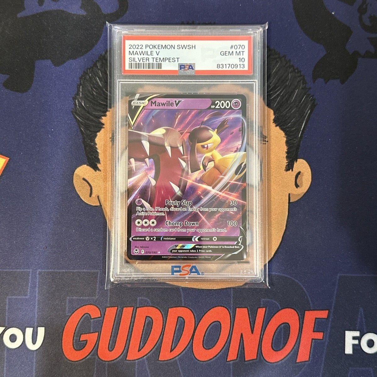 💎PSA 10 GEM MINT 2022 Pokemon Silver Tempest MAWILE V #070 Ultra