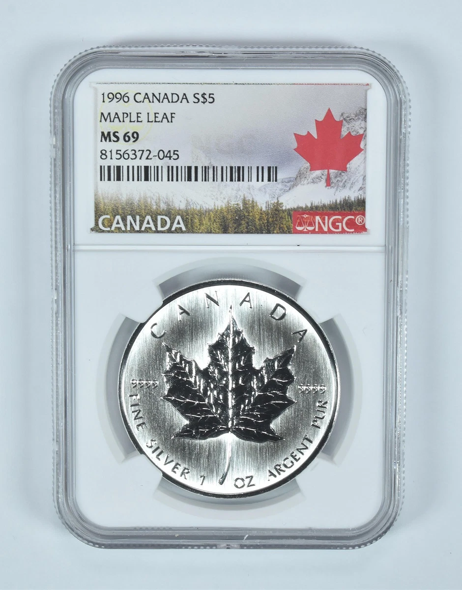 Canadian Maple Leaf MS 69 Silver Bullion Coins for sale | eBay