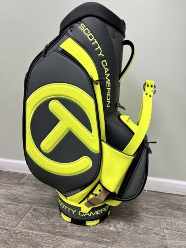 Scotty Cameron Studio Design GEO LUX Golf Caddy Bag Quilted Black