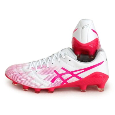 ASICS DS LIGHT X-FLY 5 LIMITED 1101A068 100 White Pink Glo Soccer