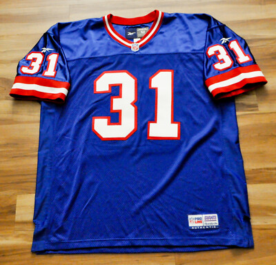 Jason Sehorn New York Giants Reebok Jersey Authentic Sewn Pro Line