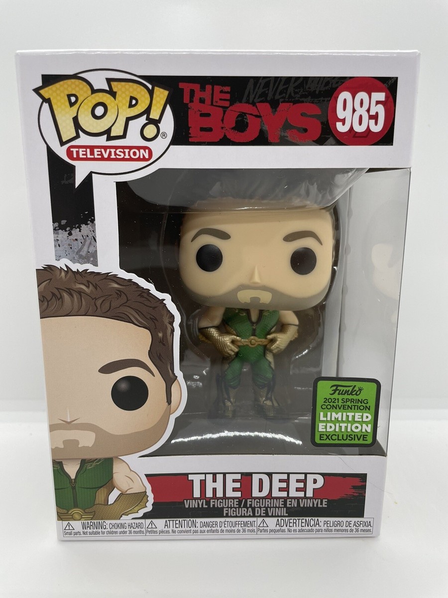 Funko Pop! The Boys The Deep ECCC Exclusive In Hand + Protector | eBay
