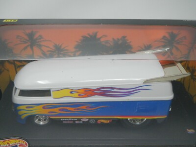 Hot Wheels Collectibles Customized VW Drag Bus 1:18 Scale (3) | eBay