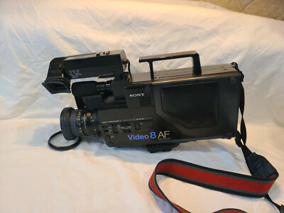 RARE Sony CCD-V8AF Video8 8mm Video Camera Recorder Camcorder w