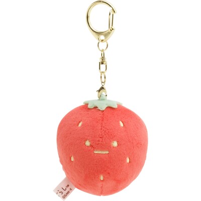 Sumikko Gurashi Tokage Plush key chain strawberry Dazaufu store