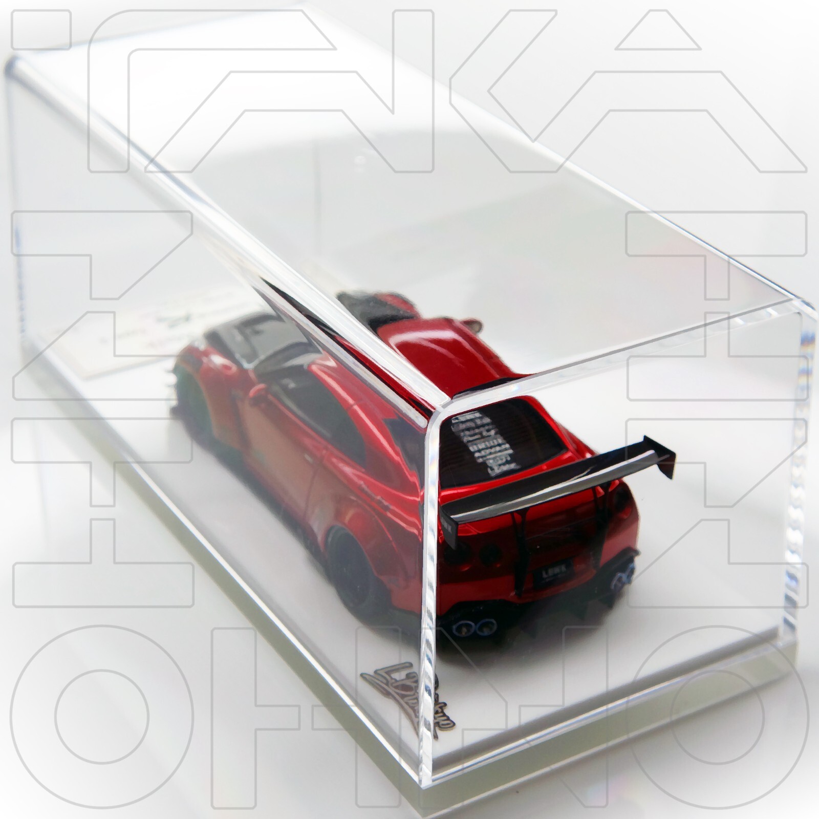 NISSAN GT-R R35 Liberty Walk LB Type 2 2017 MAKE UP EIDOLON 1:43