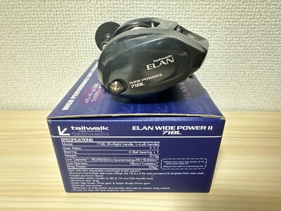 Tailwalk Baitcasting Reel JIGGING ELAN WIDEPOWER II 71BL 7.1:1