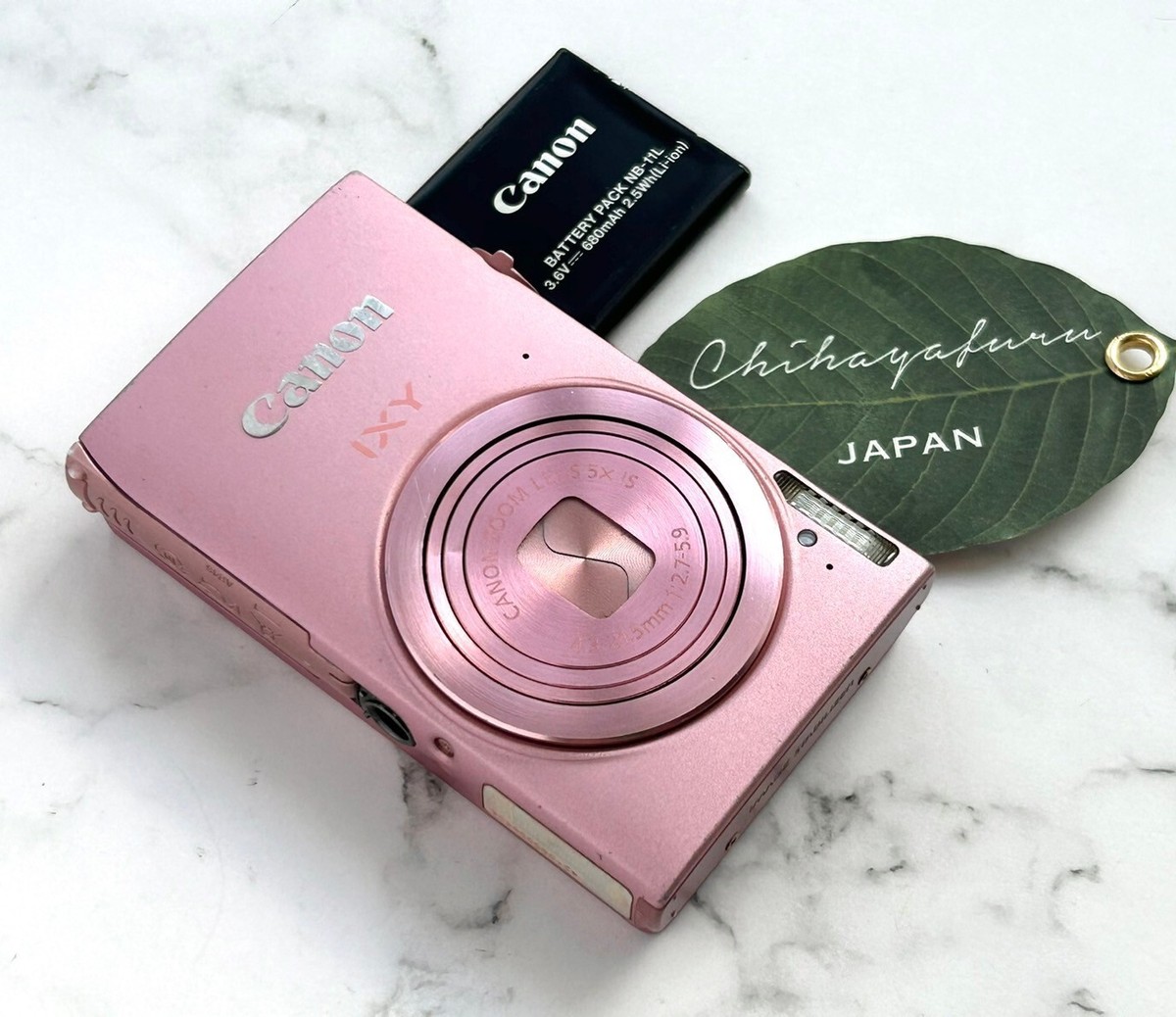 Canon IXY 420F PowerShot ELPH 320 HS IXUS 240 HS Pink 1Day