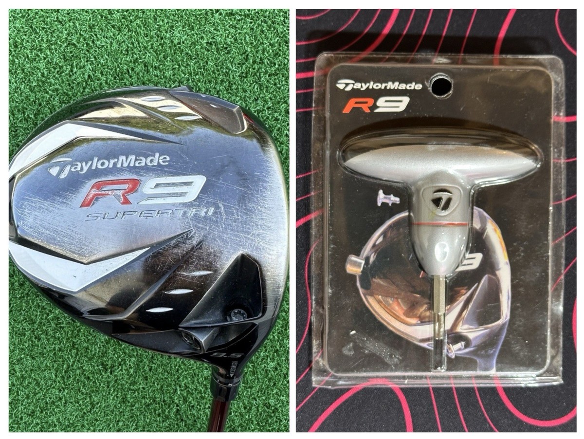 TaylorMade R9 Supertri Driver 9.5 Mitsubishi Fubuki Graphite Flex