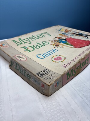 Mystery Date Board Game Vintage Complete Set Original 1965 Milton