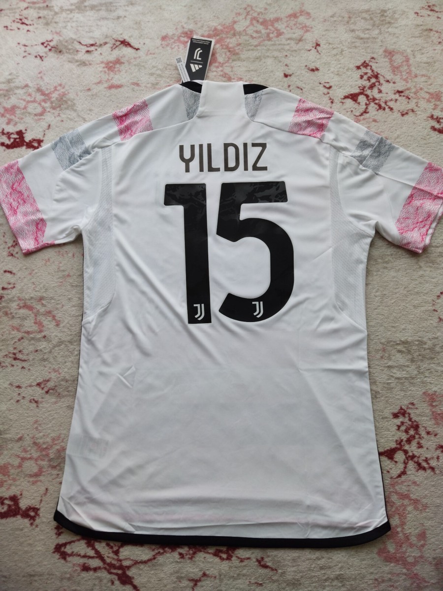 Juventus 2023/24 Away Jersey Kenan Yıldız Adidas HR8255 | eBay