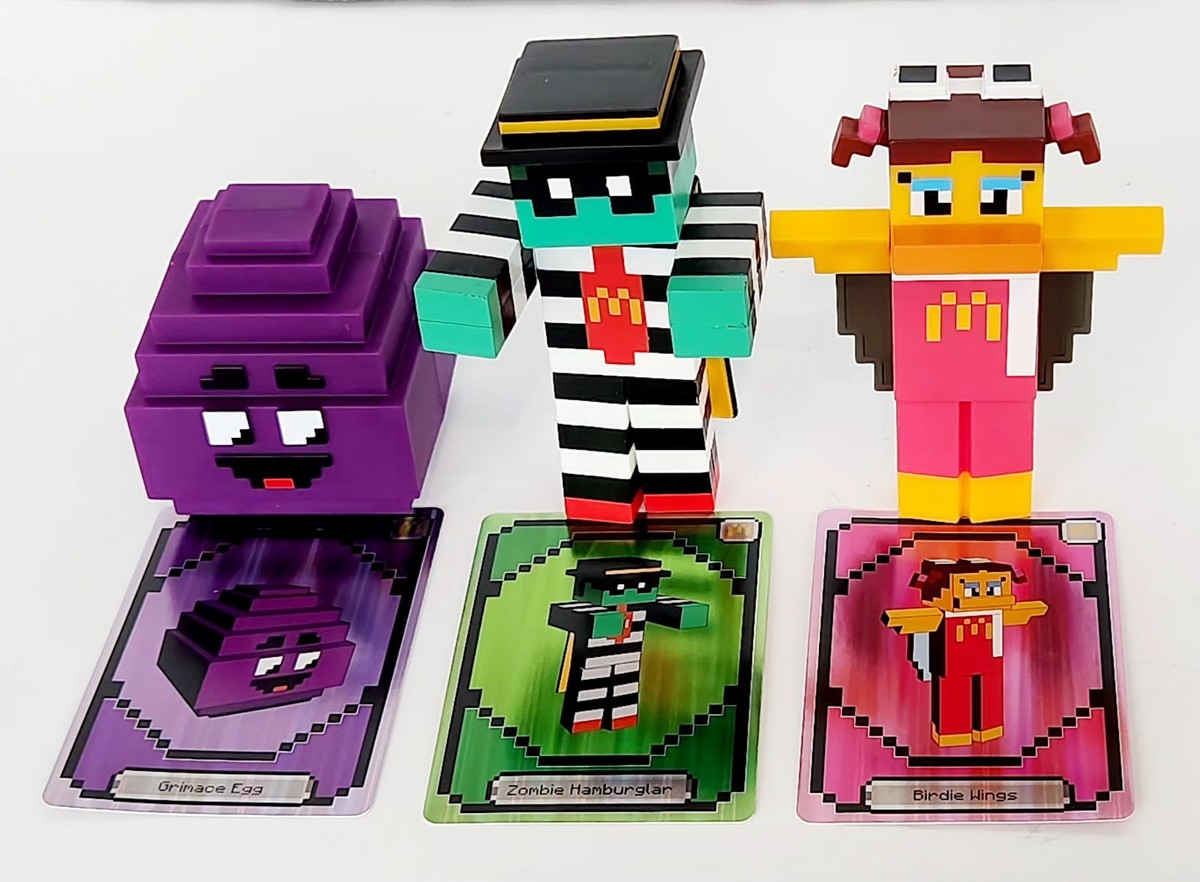 McDonalds 'A Minecraft Movie' 2025 Limited Edition Adult Meal