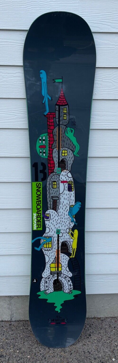 2013 BURTON MENS MR. NICE GUY 157Wcm SNOWBOARD zak hale twin