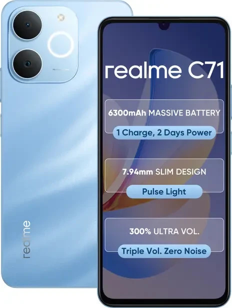 realme C71 Factory Unlocked Dual SIM 128GB Storage-NO USA TARIFFS