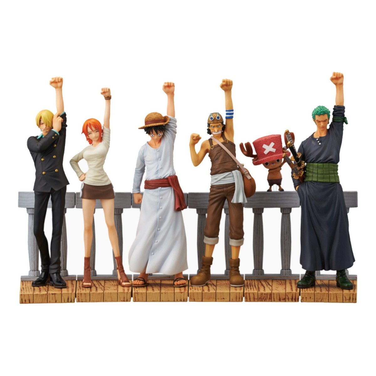 ONE PIECE DRAMATIC SHOWCASE 1th season Straw Hat Pirates Alabasta