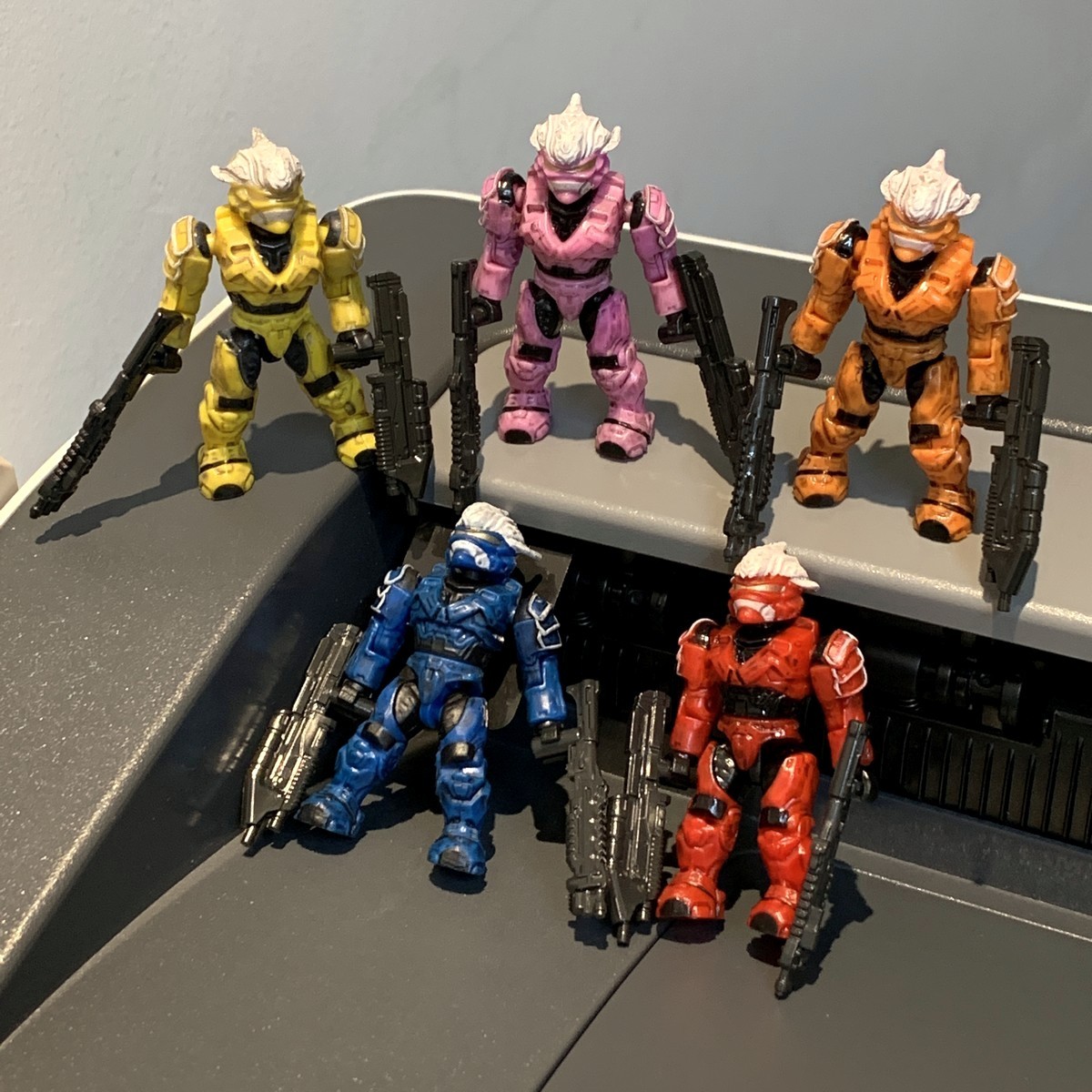 Ultra Rare 5 Halo Mega Bloks Hayabusa Spartan Series 1 Blind Bag