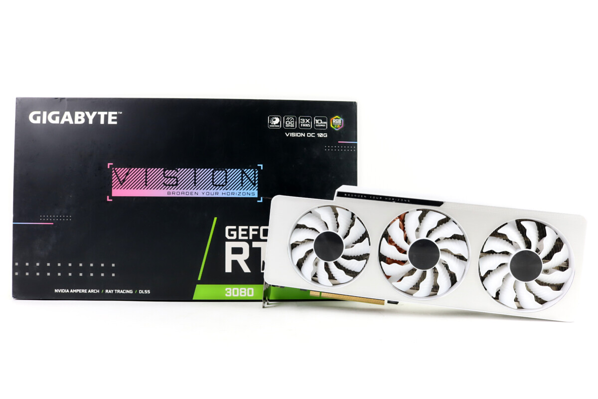 ジャンク】GIGABYTE RTX3080 VISION OC 10G GIGABYTE GeForce RTX 3080