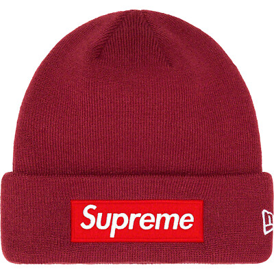 Supreme x New Era Box Logo - World Famous Beanie FW22 (FW22BN10