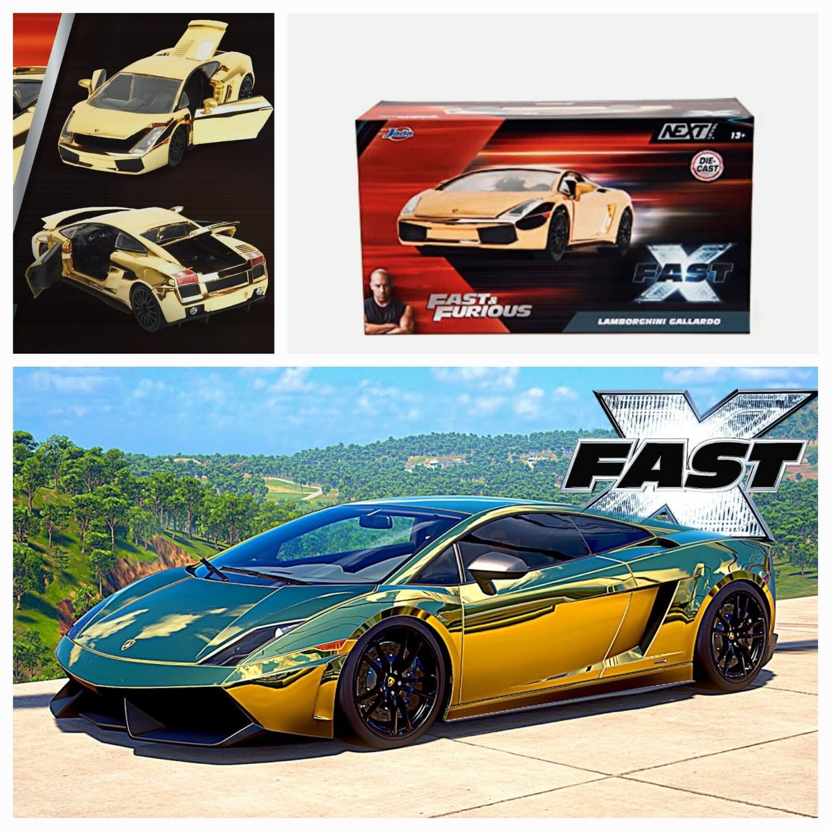ミニカー FAST&FURIOUS LAMBORGHINI LIMITED EDITION FAST&FURIOUS