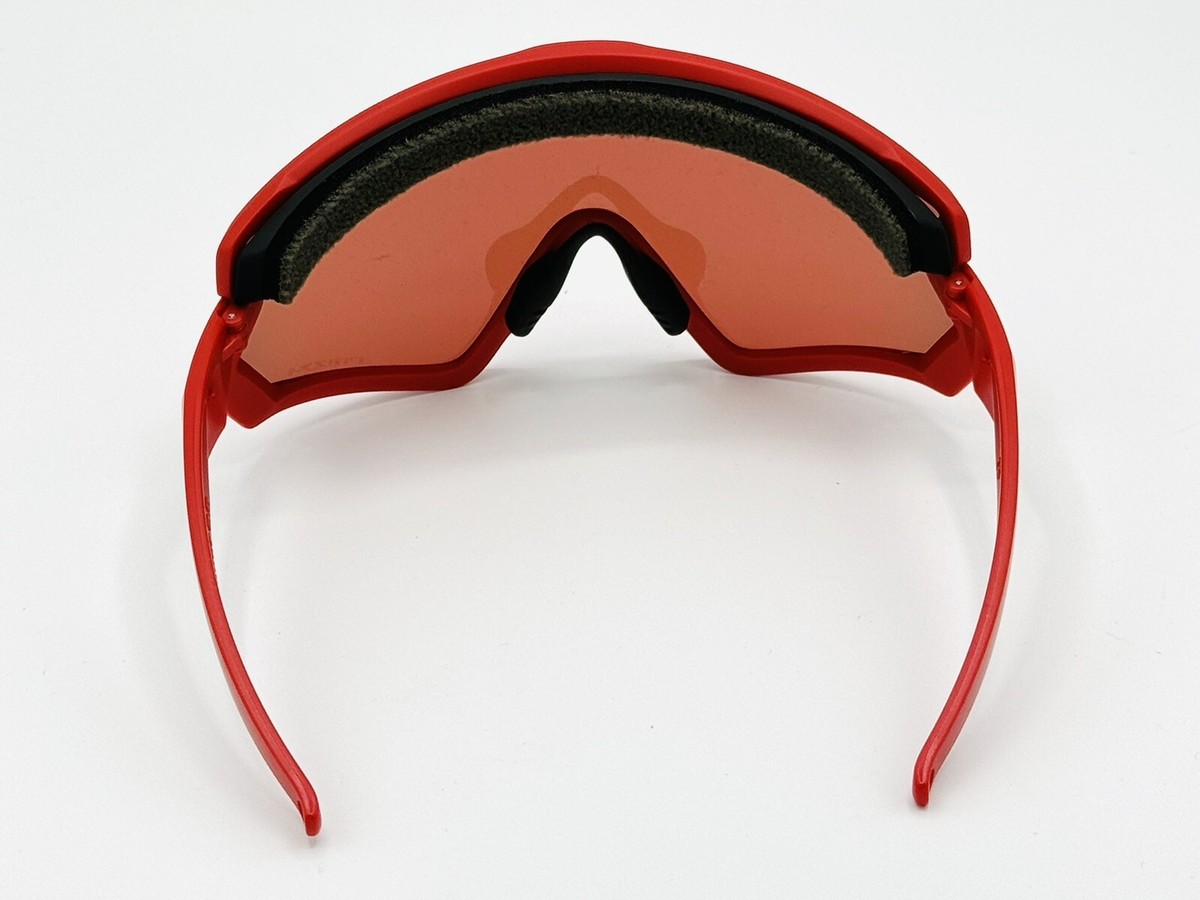 NEW OAKLEY WIND JACKET 2.0 SUNGLASSES MATTE REDLINE FRAME- PRIZM
