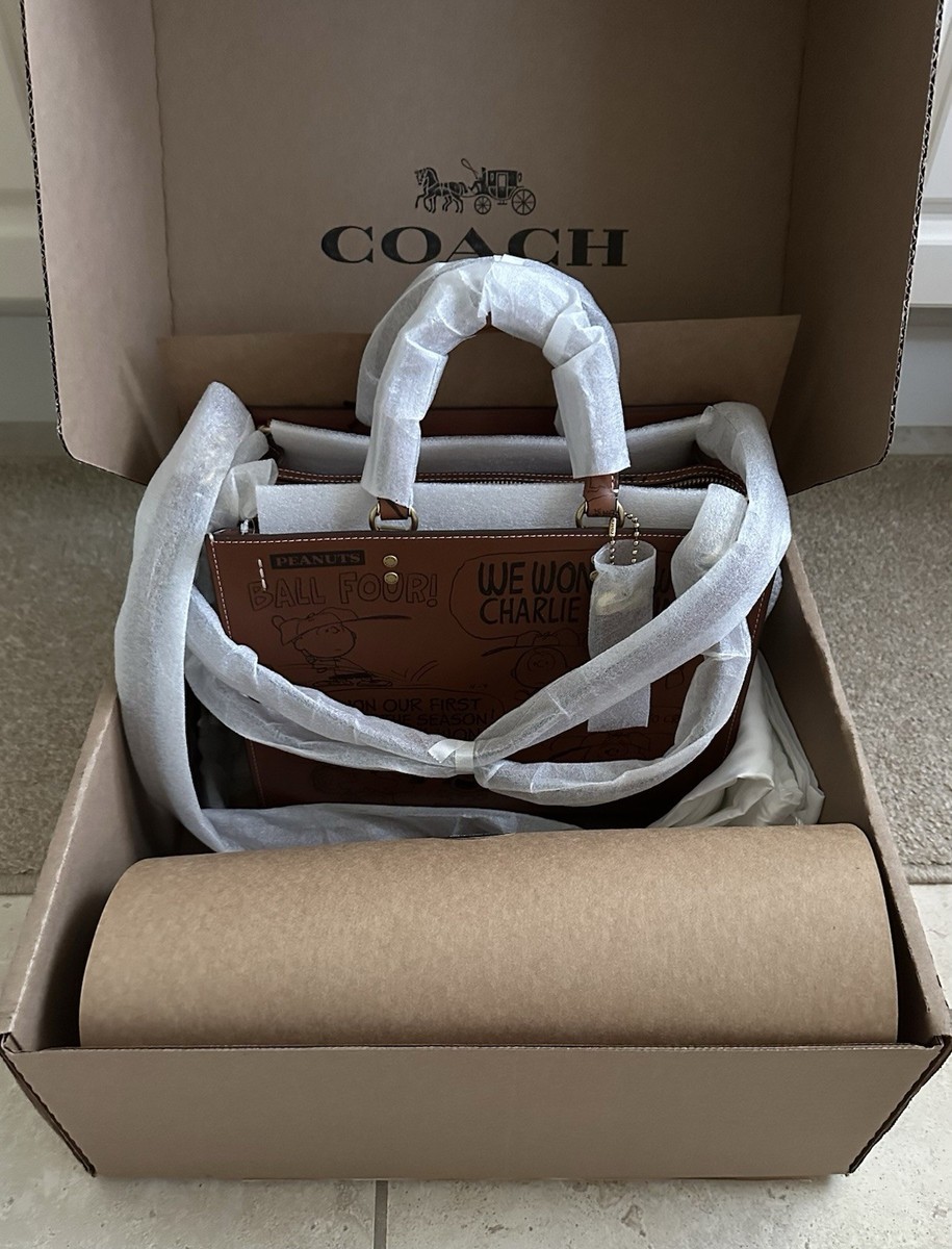 coach × peanuts コレクティブル シグネチャー キャンバス coach