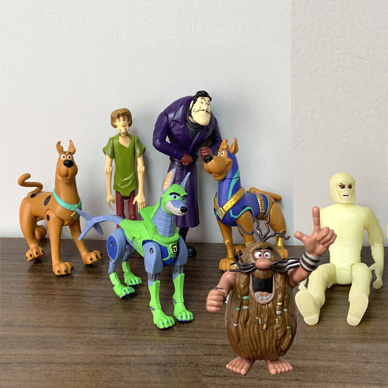 Scooby Doo Shaggy Dog Captain Caveman Action Figures Scoob 2020